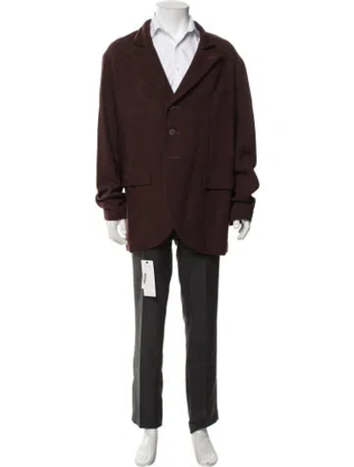 Pre-owned Ziggy Chen 2014 Wool Blazer In Brown