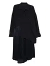 Ziggy Chen Asymmetric Dress In Black