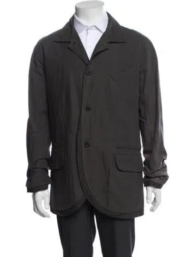 Pre-owned Ziggy Chen Blazer In Grey