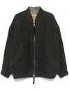 ZIGGY CHEN BOUCLÉ BOMBER JACKET