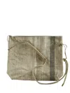 Ziggy Chen Braided-strap Panelled Backpack In Green