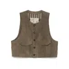 Ziggy Chen Crew-neck Waistcoat