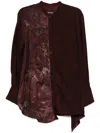 Ziggy Chen Button-up Shirt In Red