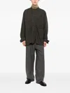 Ziggy Chen Checked Wool Shirt In Multi