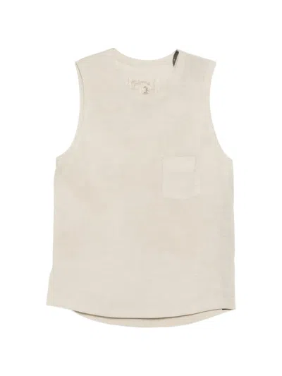 Ziggy Chen Chest-pocket Vest In Neutral