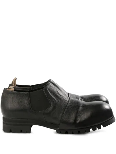 Ziggy Chen Chunky-sole Loafers In Black