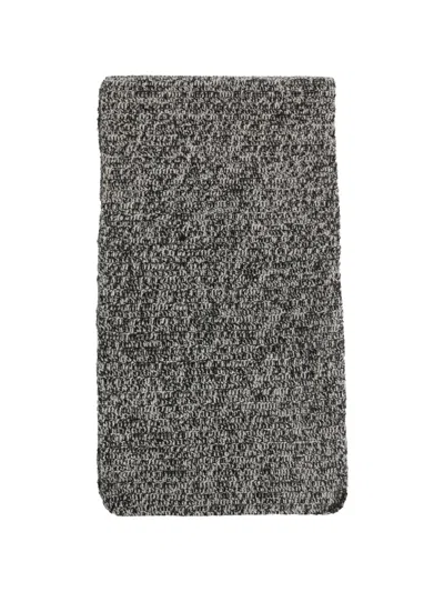Ziggy Chen Chunky-knit Cashmere Scarf In Gray