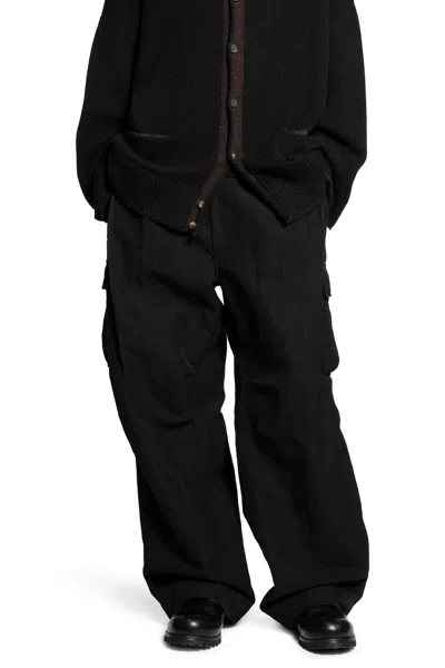 Ziggy Chen Classic Cargos In Black