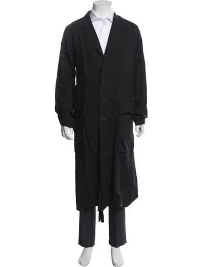 Pre-owned Ziggy Chen Coat In Black