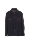 Ziggy Chen Coats In Blue