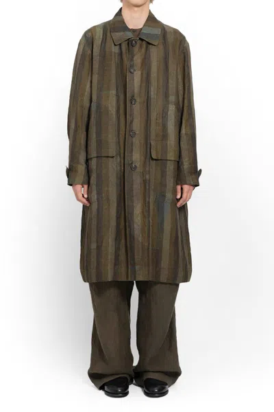 Ziggy Chen Coats In Brown
