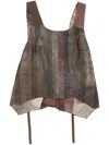 Ziggy Chen Collaged Graphic-print Top In Multi