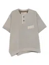 Ziggy Chen Cotton T-shirt In Grey