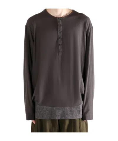 Ziggy Chen Cotton T-shirt In Brown
