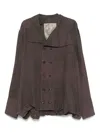 Ziggy Chen Brown Jackets In Brown