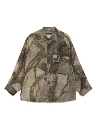 Ziggy Chen Graphic-print Jacket