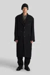 Ziggy Chen Coats In Black