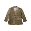 Ziggy Chen Faded-effect Blazer In Multicolor