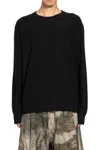 Ziggy Chen Small Statue Intarsia Sweater In Black