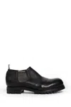 Ziggy Chen Pull-tab Elasticated-sides Loafers In Black