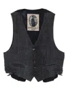 Ziggy Chen Linen Jacket In Gray