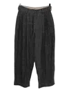 Ziggy Chen Linen Trousers In Gray