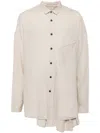 Ziggy Chen Long-sleeves Check Shirt In Brown