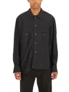 Ziggy Chen Camicia Asymmetric Cocoon In Black
