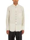Ziggy Chen Long-sleeved Shirt In Ivory