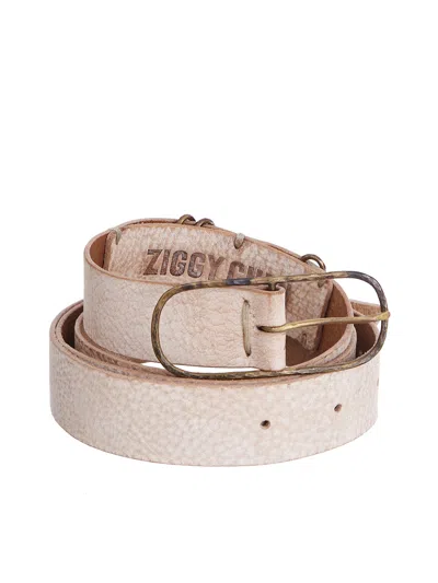 Ziggy Chen Oval Buckle Belt