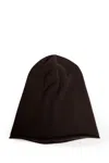 Ziggy Chen Oversized Beanie In Brown