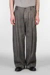 Ziggy Chen Pants In Green Viscose