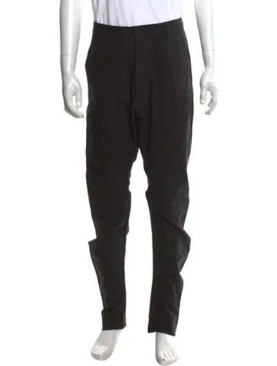Pre-owned Ziggy Chen Pants In Black