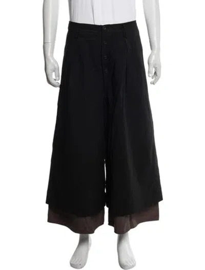 Pre-owned Ziggy Chen Pants In Black