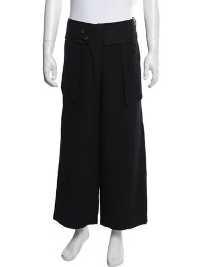 Pre-owned Ziggy Chen Pants In Black