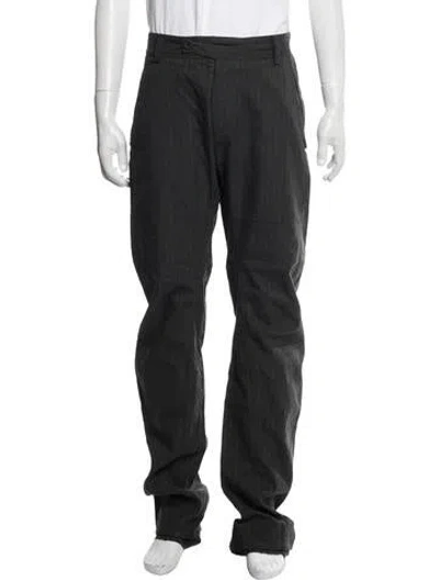 Pre-owned Ziggy Chen Pants In Black