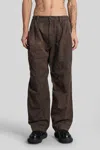 Ziggy Chen Pants In Brown