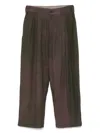 Ziggy Chen Pants In Multicolor Cotton