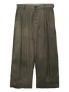 Ziggy Chen Pleated Wide-leg Trousers