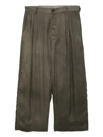 Ziggy Chen Pleated Wide-leg Trousers
