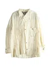 Ziggy Chen Printed Shirt In Yellow