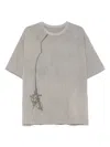 Ziggy Chen Printed T-shirt In Grey