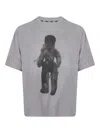 Ziggy Chen Printed T-shirt In Grey