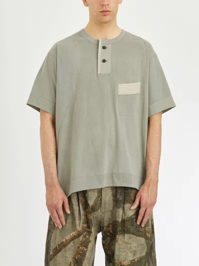 Ziggy Chen Serafino Cotton T-shirt