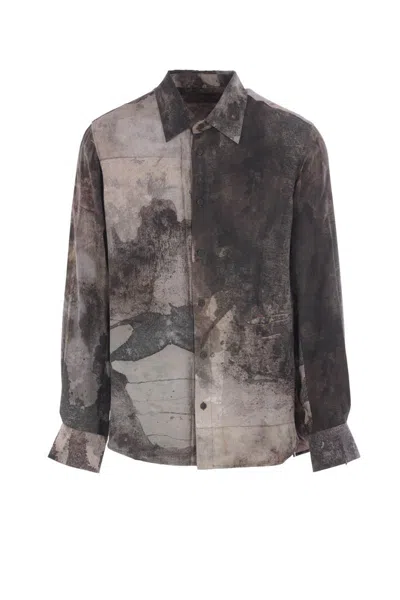 Ziggy Chen Shirts In Gray