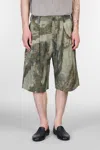 Ziggy Chen Shorts In Green Chanvre
