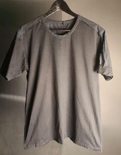 Pre-owned Ziggy Chen Ss17 Hybrid Front & Back Paneled T-shirt In Blue