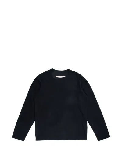 Ziggy Chen Statue Intarsia Knitwear In Blue