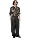 Ziggy Chen Straight Striped Trousers