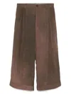 Ziggy Chen Tailored Trousers In Brown